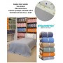 ETEHOMETEX HAVUZLU PİKE TAKIMI %100 PAMUK TEK KİŞİLİK GRİ 8696474232086